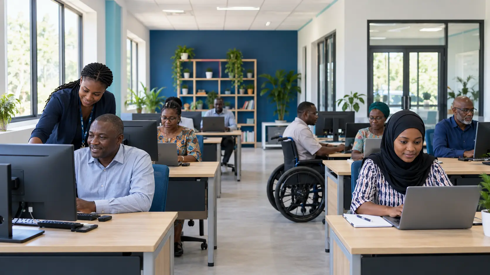 An inclusive and well-equipped GOE community learning centre